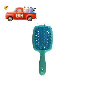 AIR BRUSH - BLUE WITH TURQUOISE HANDLE